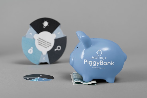 Sparschwein aus Keramik zum Sparen und Finanzen