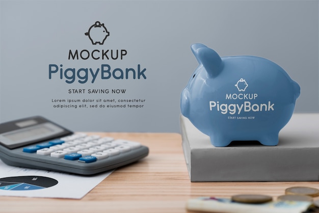 Sparschwein aus Keramik zum Sparen und Finanzen