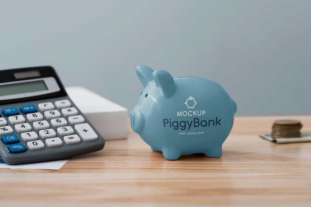 Sparschwein aus Keramik zum Sparen und Finanzen