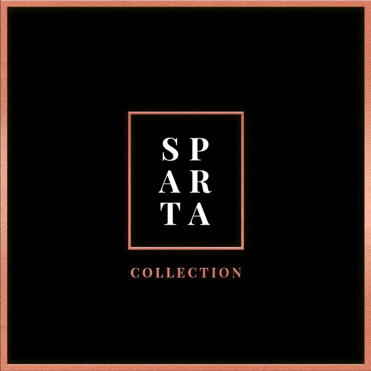 PSD sparta collection - logo and branding for luxury products