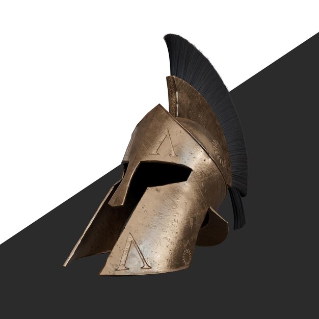 spartanischer Helm