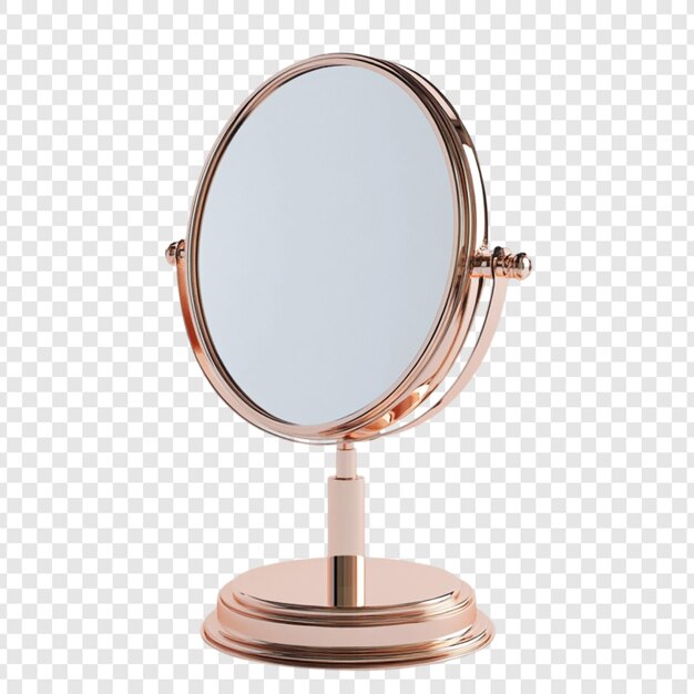 Specchio vanità oro rosa design elegante decorazione della casa elegante specchio da tavolo specchio trucco specchio riflesso bellissimo perfetto per routine di bellezza
