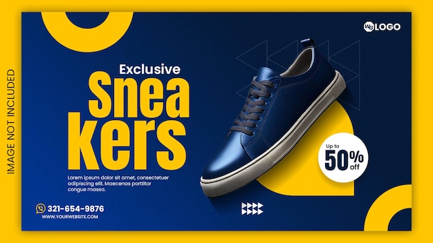 Special Sneaker Banners per i social media