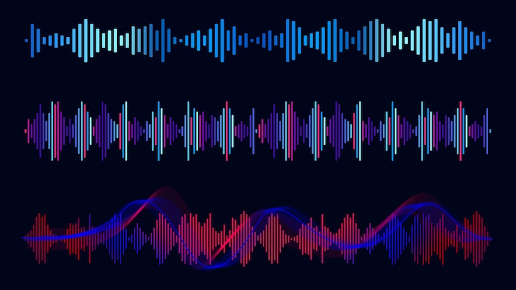 PSD spettri audio onde audio visive