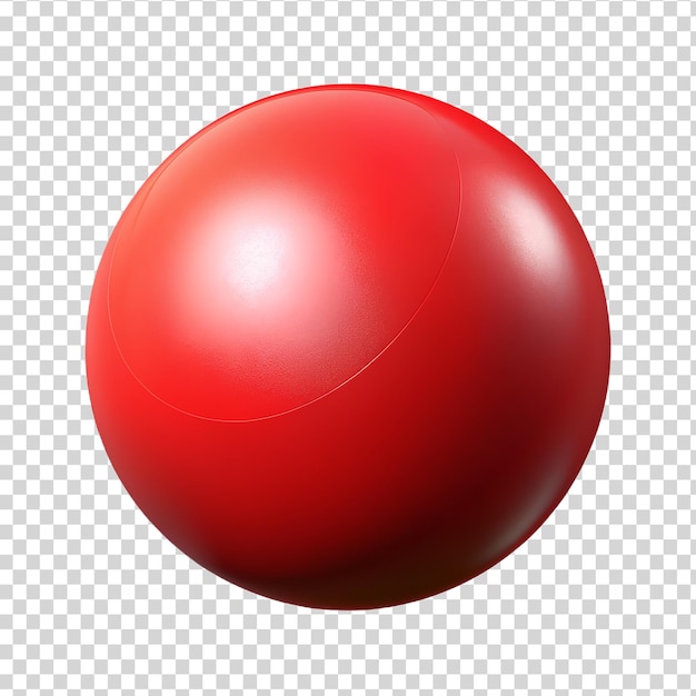 PSD sphere isolated on transparent background