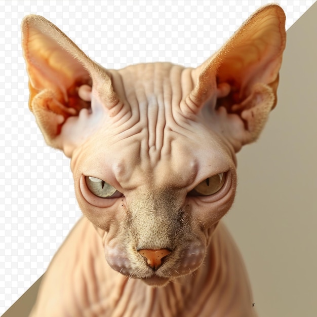 PSD sphynx, haarlose katze