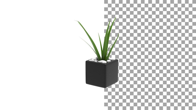 SPIDER planta sin sombra 3d render