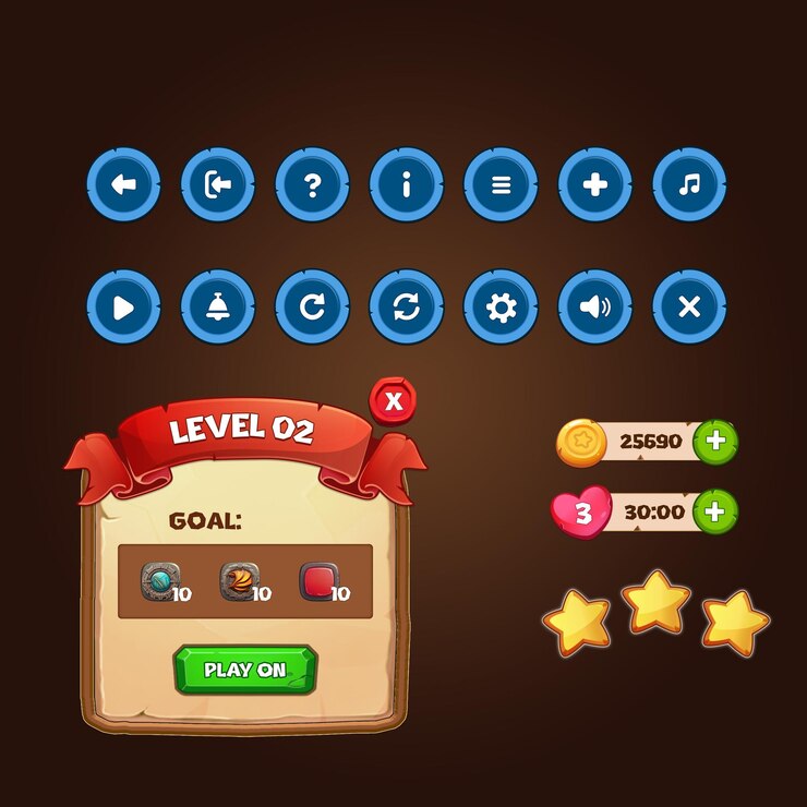 PSD spiel-ui-kit