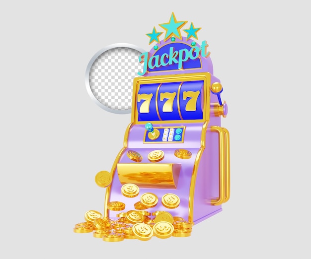 Spielautomat mit einem Goldmünzenslot