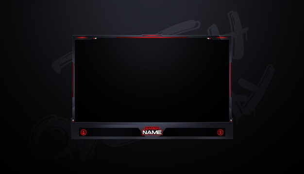 Spiele-Twitch-Stream-Overlay.