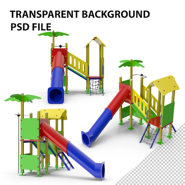 PSD spielplatz castle png