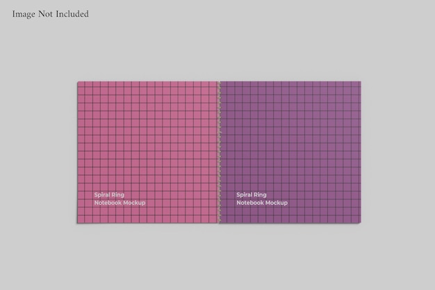 Spiral Notebook Mockup