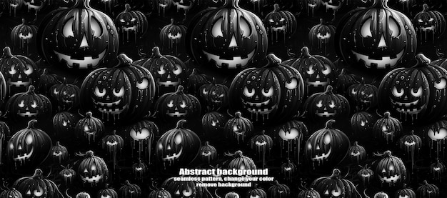 Spooky skulls amp ghosts fondo de halloween brillante