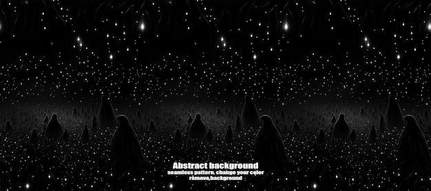 Spooky Skulls amp Ghosts Fondo de Halloween brillante