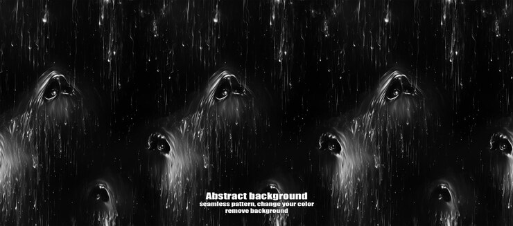 PSD spooky skulls amp ghosts fondo de halloween brillante