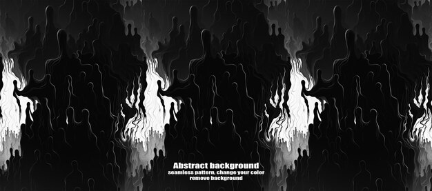Spooky Skulls amp Ghosts Fondo de Halloween brillante