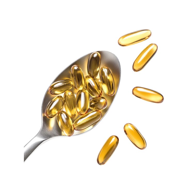 PSD spoonful of fish oil capsules