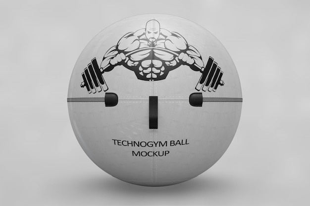 PSD sport ball mock up