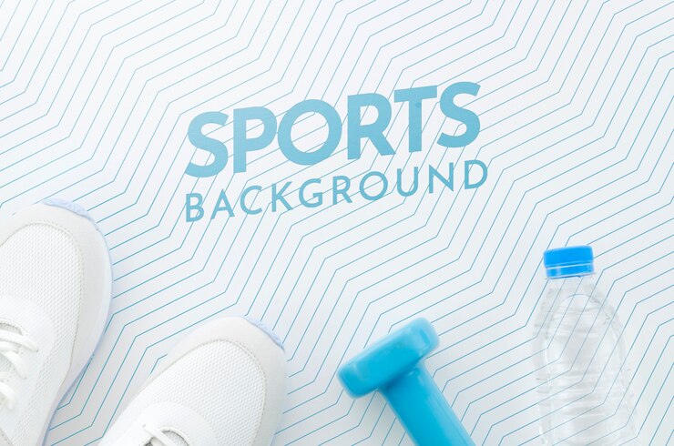 PSD sport et hydratation avec maquette
