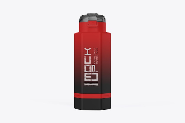 Sport Réaliste Salle De Sport Bottle Mockup Premium Psd