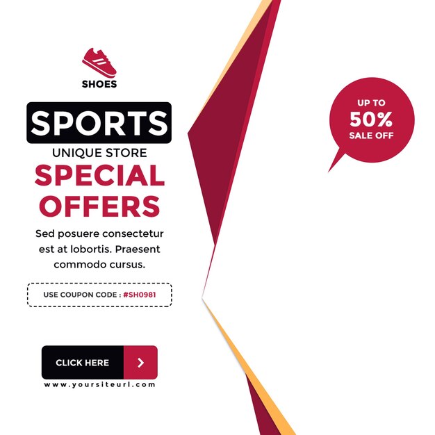 PSD sport-sonderangebot-banner-mockup