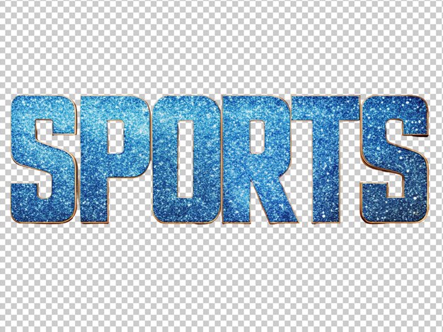 PSD sport-text-effekt