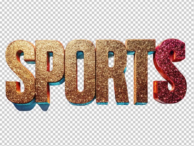 PSD sport-text-effekt