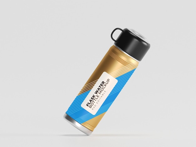 Sport wasserflasche mockup