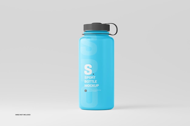 Sportflasche mockup