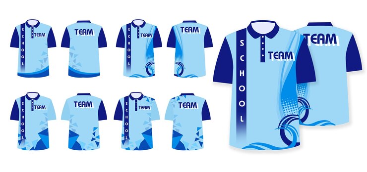 PSD sports shirt design
