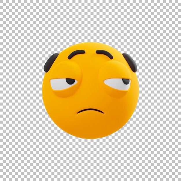 Sprachlos emoticon 3d-emoji-symbol