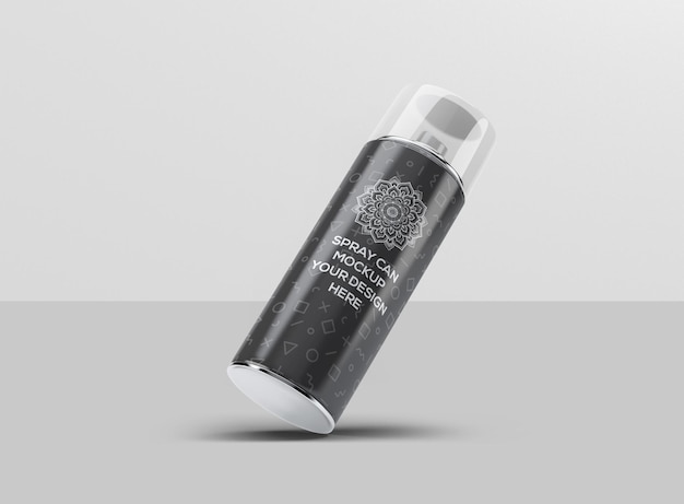 Spray Can Mockup