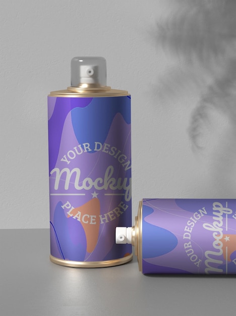 Spraydose mockup-design