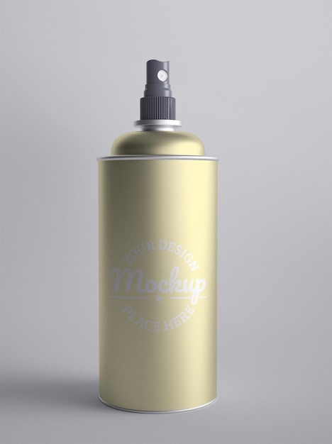 PSD spraydose mockup-design