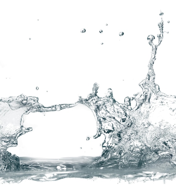 Spruzzi d&#39;acqua