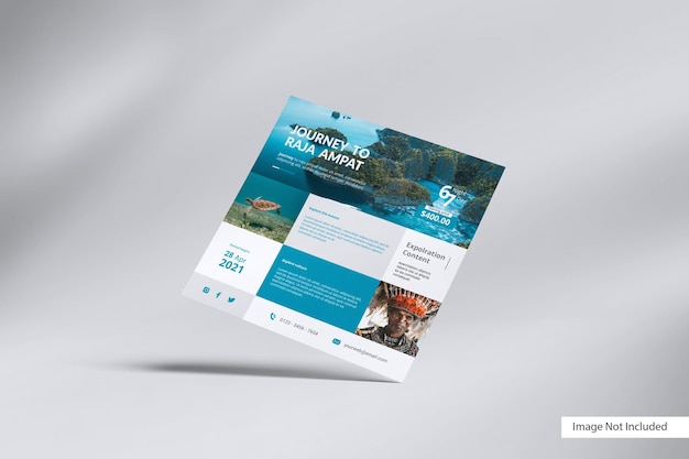 Square Flyer Mockup