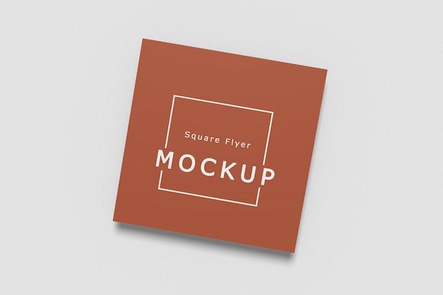 Square Flyer Mockup