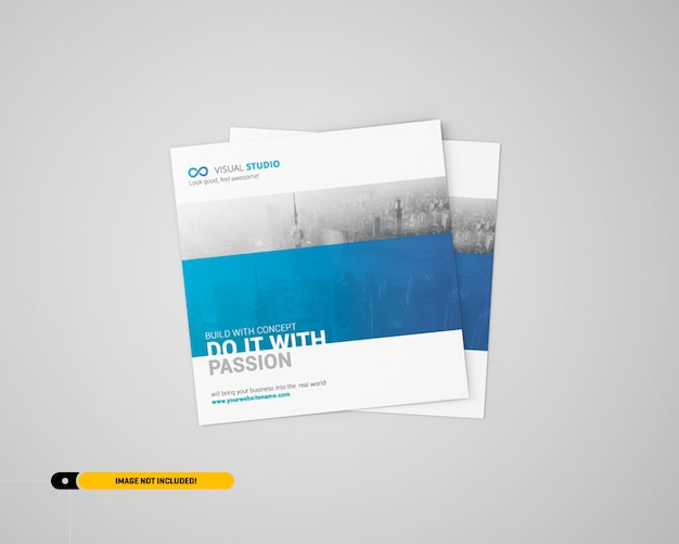 Square Flyer Mockup