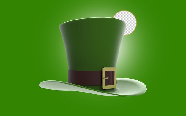 St patrick s day 3d render hut