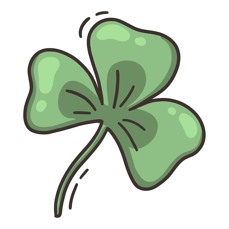 PSD st. patrick's day-ikonentwurf