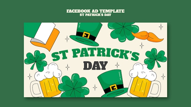 St. Patrick's Day-Vorlagendesign