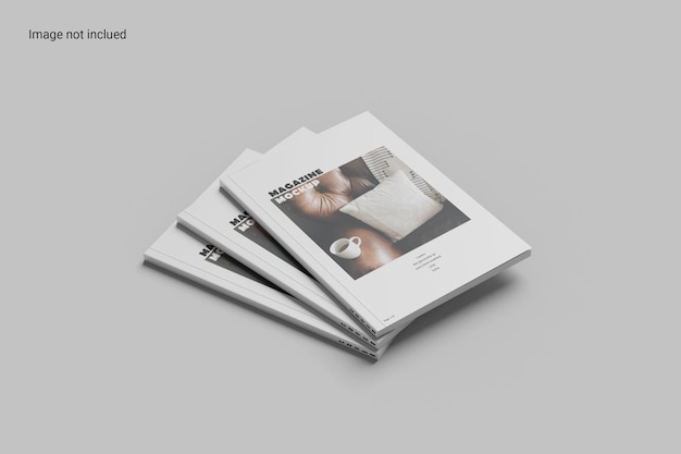 Stack Magazine Mockup Design