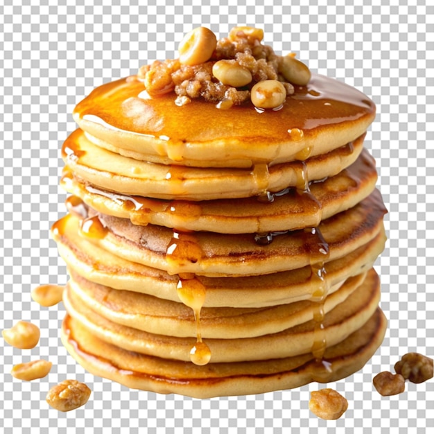 PSD stack of fluffy pancakes