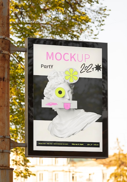 Stadtplakate entwerfen mockup