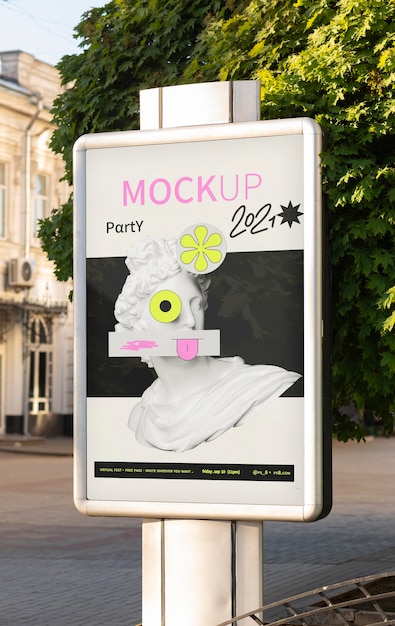 Stadtplakate entwerfen mockup