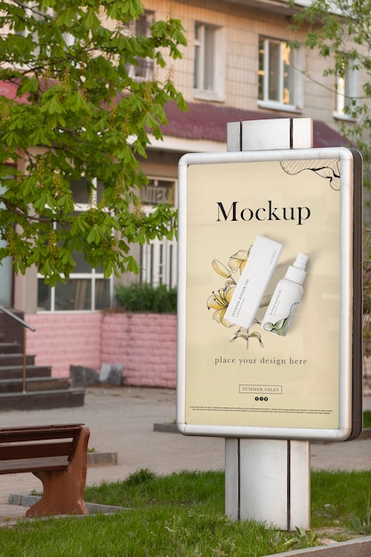 Stadtplakate entwerfen Mockup