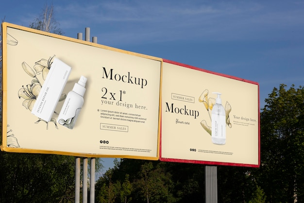 Stadtplakate entwerfen Mockup