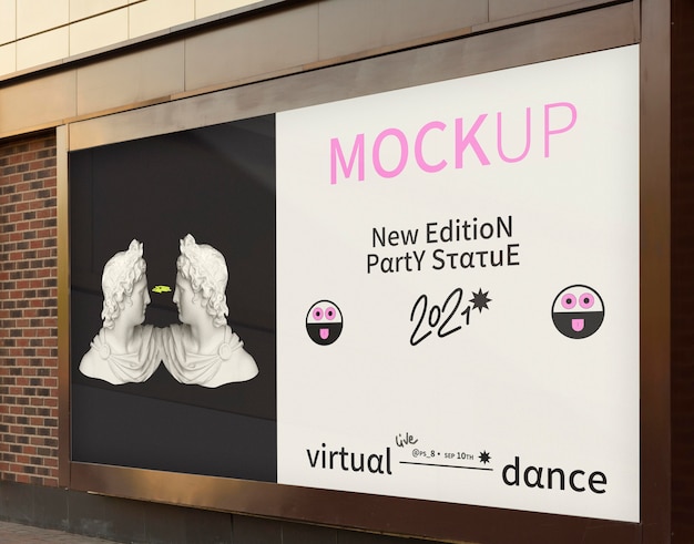 Stadtplakate entwerfen Mockup