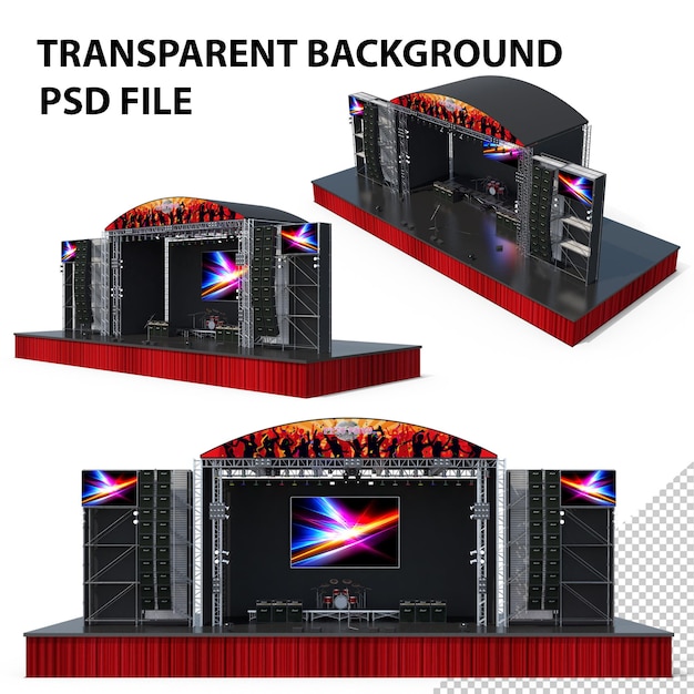 PSD stage png