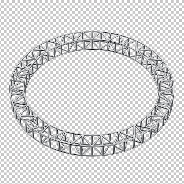 PSD stahlstrang nahtlose struktur 3d-metallstruktur 3d-render der metall-stahlstrukturindustrie